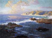 Jack wilkinson Smith Crystal Cove State Park oil on canvas
